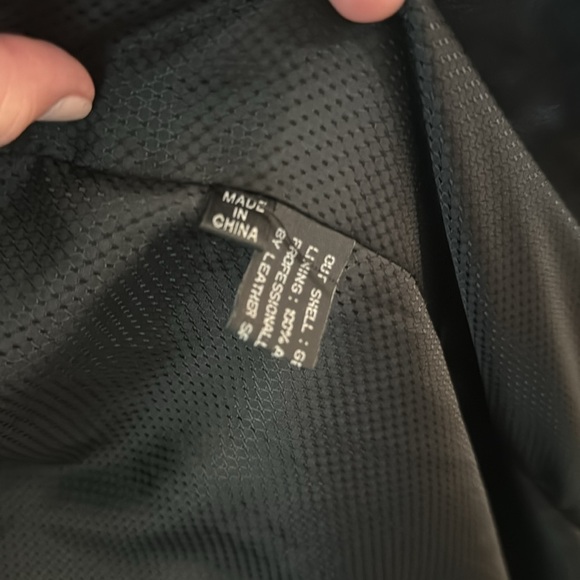 Walden Genuine Leather, Floor Length Leather Jacket w/Fur collar - Picture 7 of 9